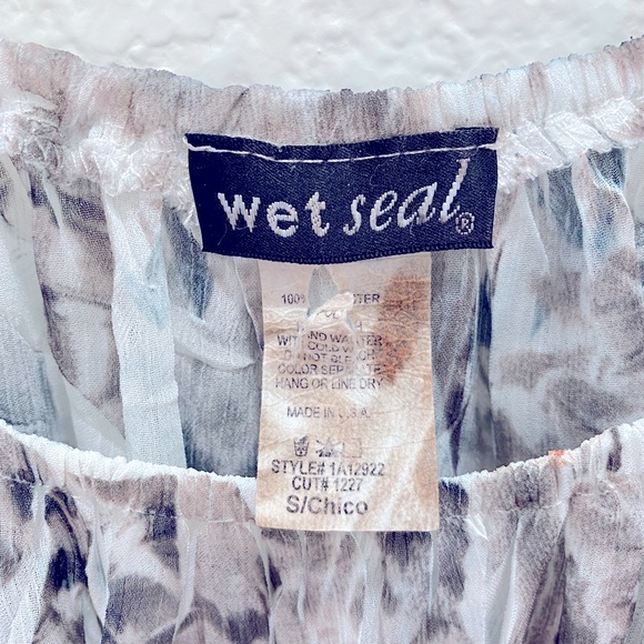 Wet Seal Animal Print Tunic. Size S - Picture 3 of 3